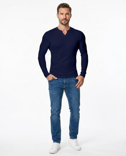 Cloppenburg Mode - Namol | Langärmlig Gerippt Shirt Herren