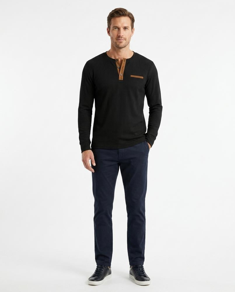 Cloppenburg Mode - Titis | Langärmlig Gerippt Shirt Herren