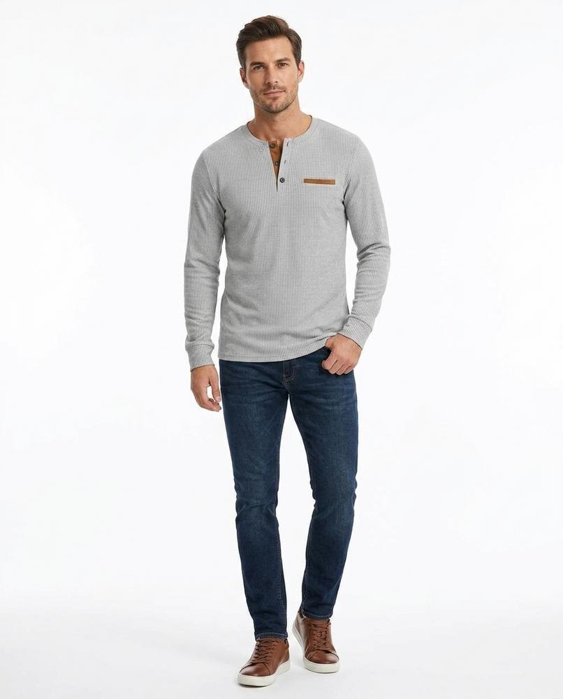 Cloppenburg Mode - Titis | Langärmlig Gerippt Shirt Herren