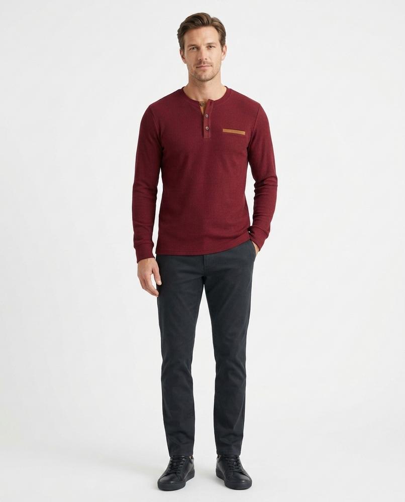 Cloppenburg Mode - Titis | Langärmlig Gerippt Shirt Herren