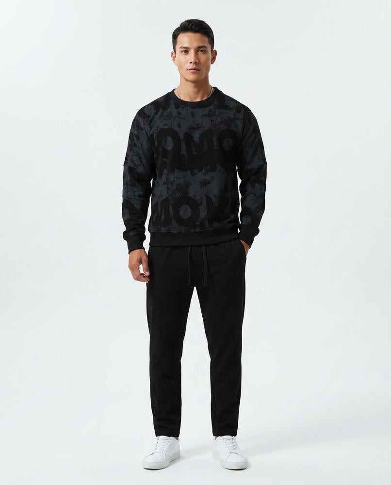Cloppenburg Mode - Rumes | Gemustert Rundhals Sweatshirt Herren