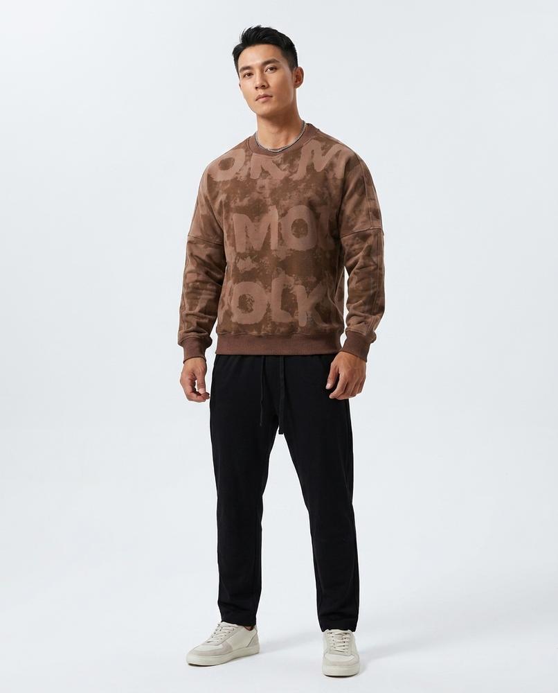 Cloppenburg Mode - Rumes | Gemustert Rundhals Sweatshirt Herren