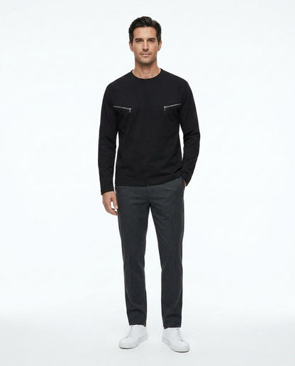 Cloppenburg Mode - Tobum | Langärmliges Zipper-besetztes Shirt Unisex