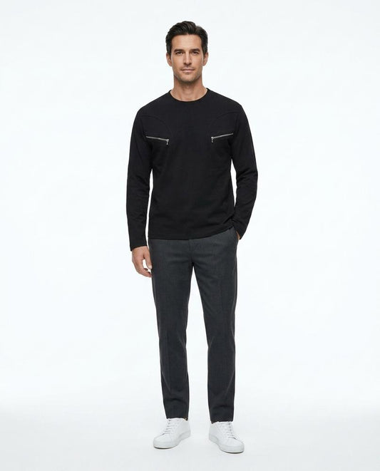 Cloppenburg Mode - Tobum | Langärmliges Zipper-besetztes Shirt Unisex