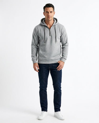 Cloppenburg Mode - Yovol | Langärmeliger Kontrastfarbener Hoodie Herren