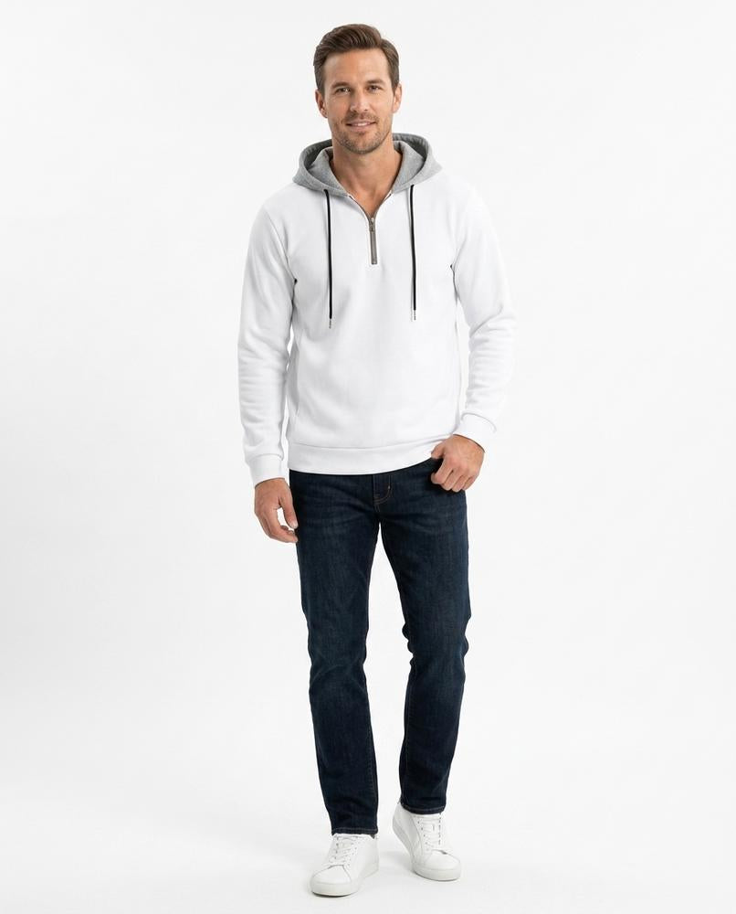 Cloppenburg Mode - Yovol | Langärmeliger Kontrastfarbener Hoodie Herren