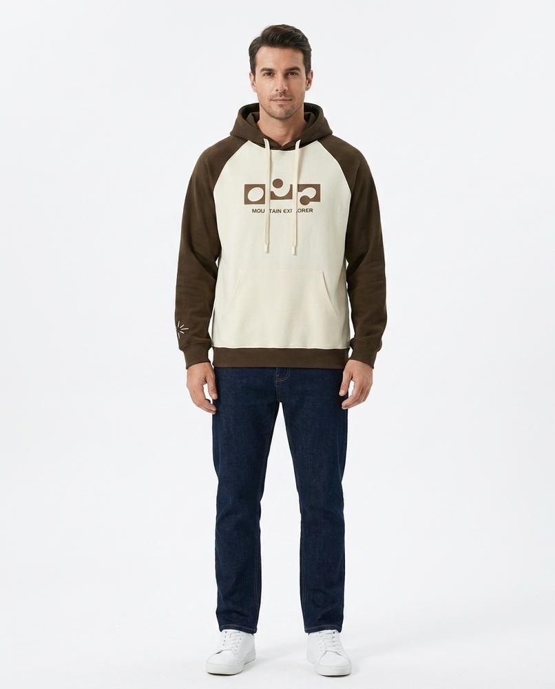 Cloppenburg Mode - Susar | Zweifarbiger Bedruckter Hoodie Unisex
