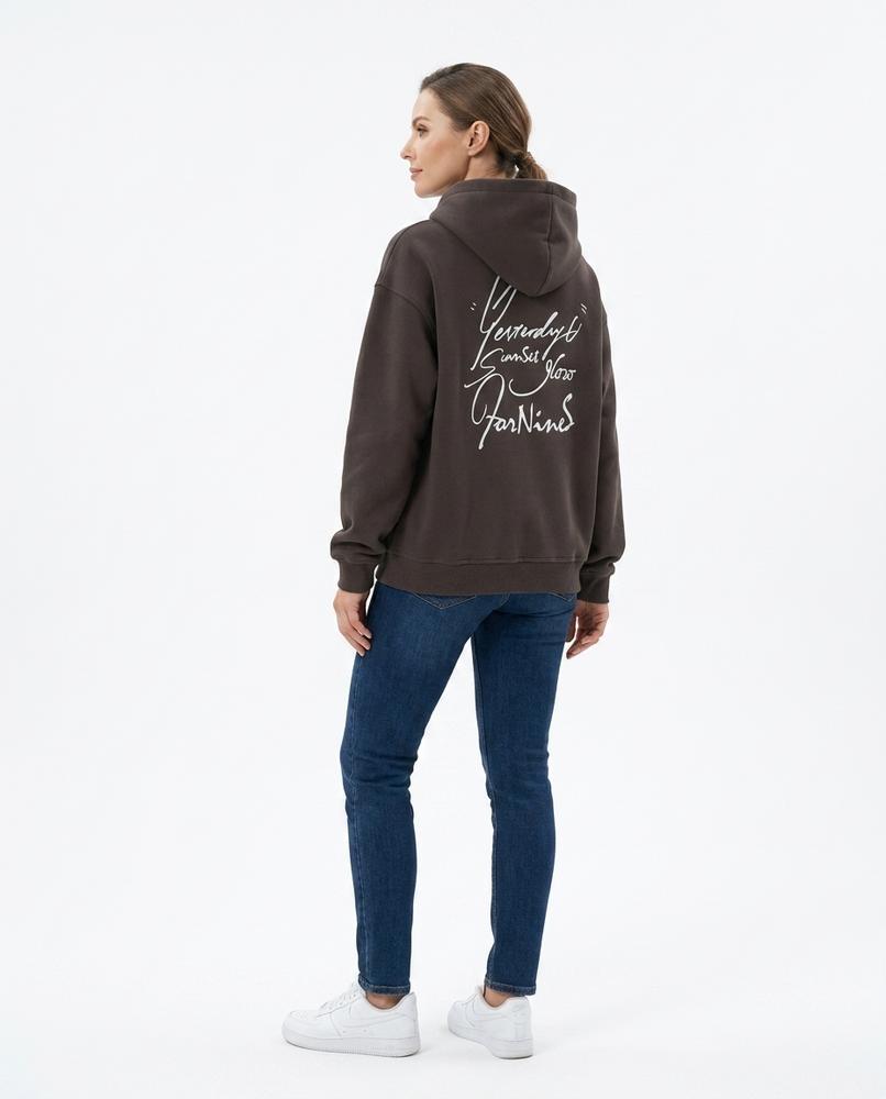 Cloppenburg Mode - Yapol | Bestickter Langärmliger Hoodie Unisex