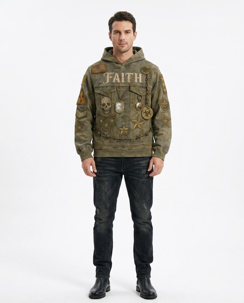 Cloppenburg Mode - Kurut | Appliziert Bestickt Hoodie Unisex