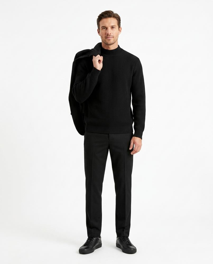 Cloppenburg Mode - Dalad | Gerippter Hochgeschlossener Pullover Herren