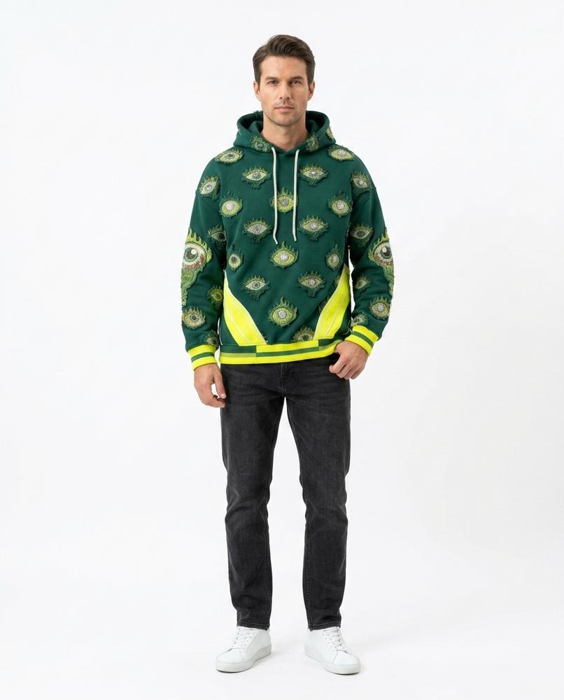 Cloppenburg Mode - Eavek | Bestickter Lockerer Hoodie Unisex