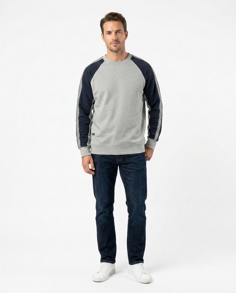 Cloppenburg Mode - Yimek | Zweifarbig Bestickt Sweatshirt Unisex