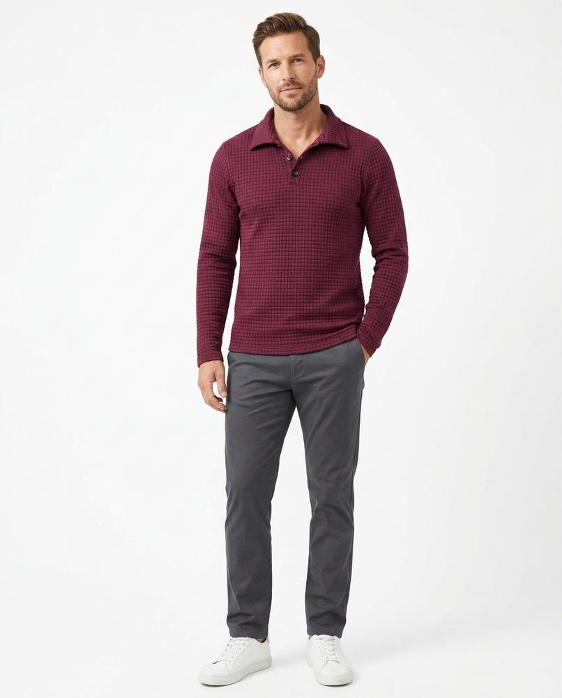 Cloppenburg Mode - Lagov | Strukturiert Geknöpft Pullover Herren