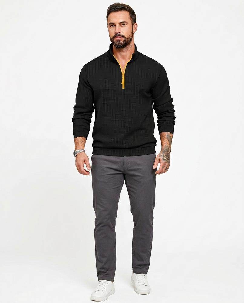 Cloppenburg Mode - Rifit | Strukturierter Zweifarbiger Pullover Herren