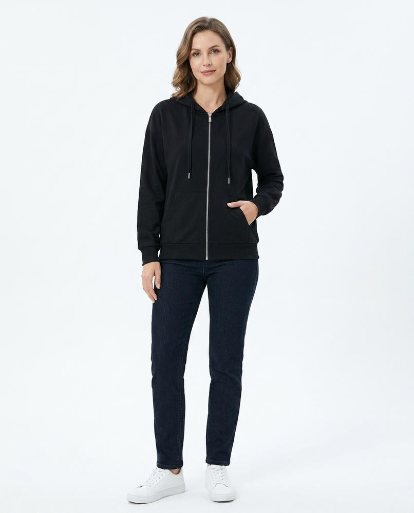 Cloppenburg Mode - Cuhev | Unifarbener Langärmeliger Hoodie Unisex