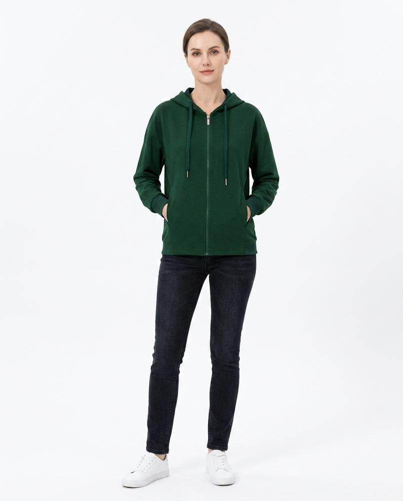 Cloppenburg Mode - Cuhev | Unifarbener Langärmeliger Hoodie Unisex