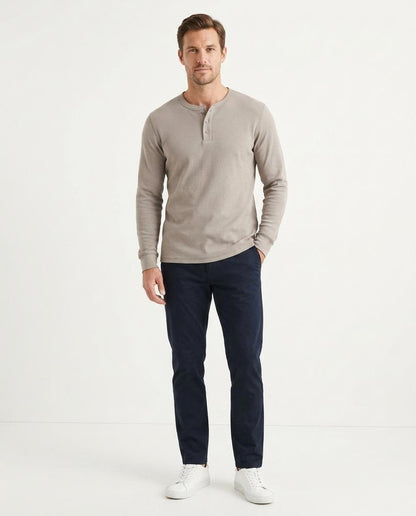 Cloppenburg Mode - Tavav | Langärmliges Strukturiertes Shirt Herren