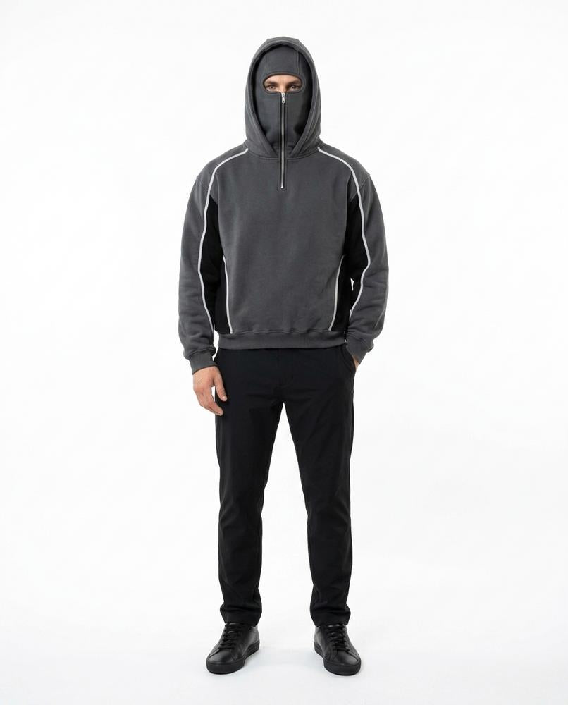Cloppenburg Mode - Vorod | Hochschließend Zweifarbig Hoodie Unisex