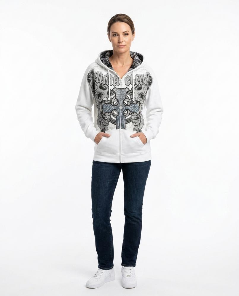 Cloppenburg Mode - Nikom | Bedruckter Gefütterter Hoodie Herren