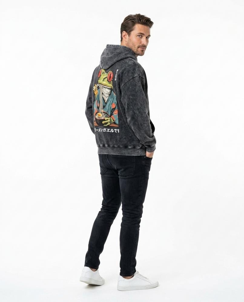 Cloppenburg Mode - Deril | Bedruckter Gewaschener Hoodie Unisex