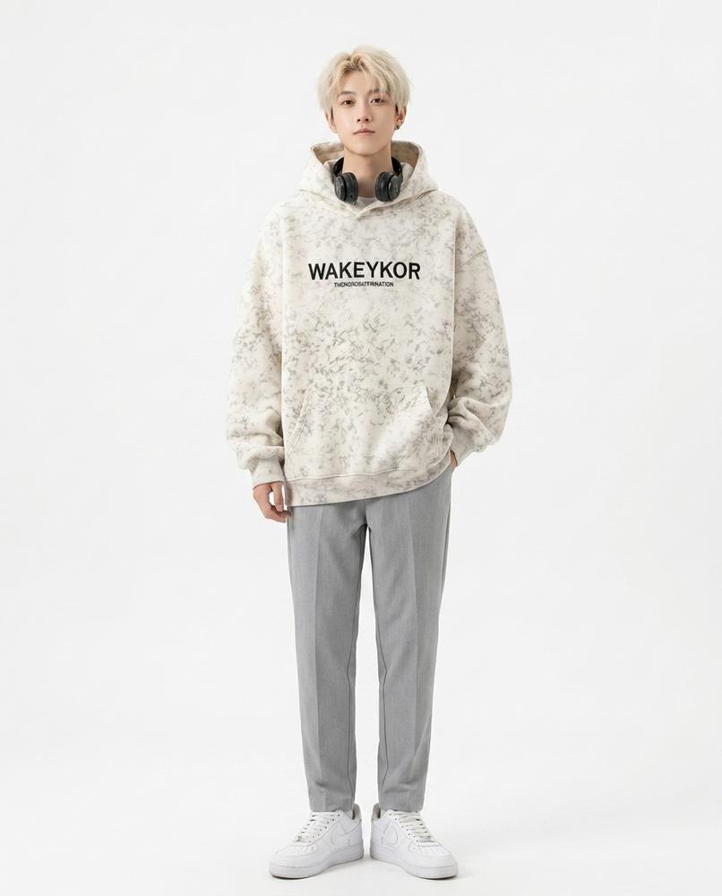 Cloppenburg Mode - Dohur | Marmorierter Bedruckter Hoodie Unisex