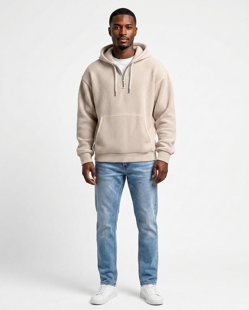 Cloppenburg Mode - Dutel | Strukturierter Waffelstrick Hoodie Herren