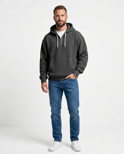 Cloppenburg Mode - Dutel | Strukturierter Waffelstrick Hoodie Herren