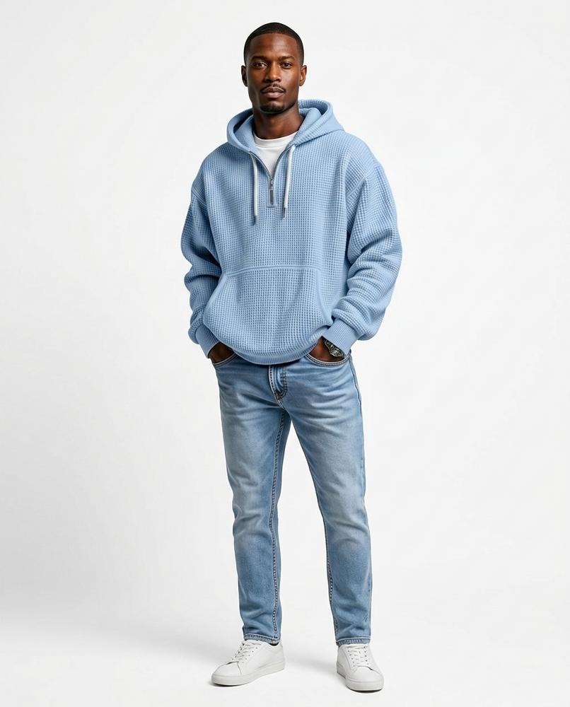 Cloppenburg Mode - Dutel | Strukturierter Waffelstrick Hoodie Herren
