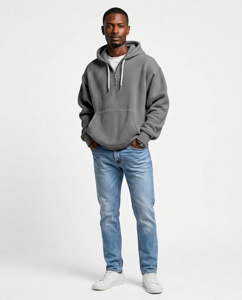 Cloppenburg Mode - Dutel | Strukturierter Waffelstrick Hoodie Herren