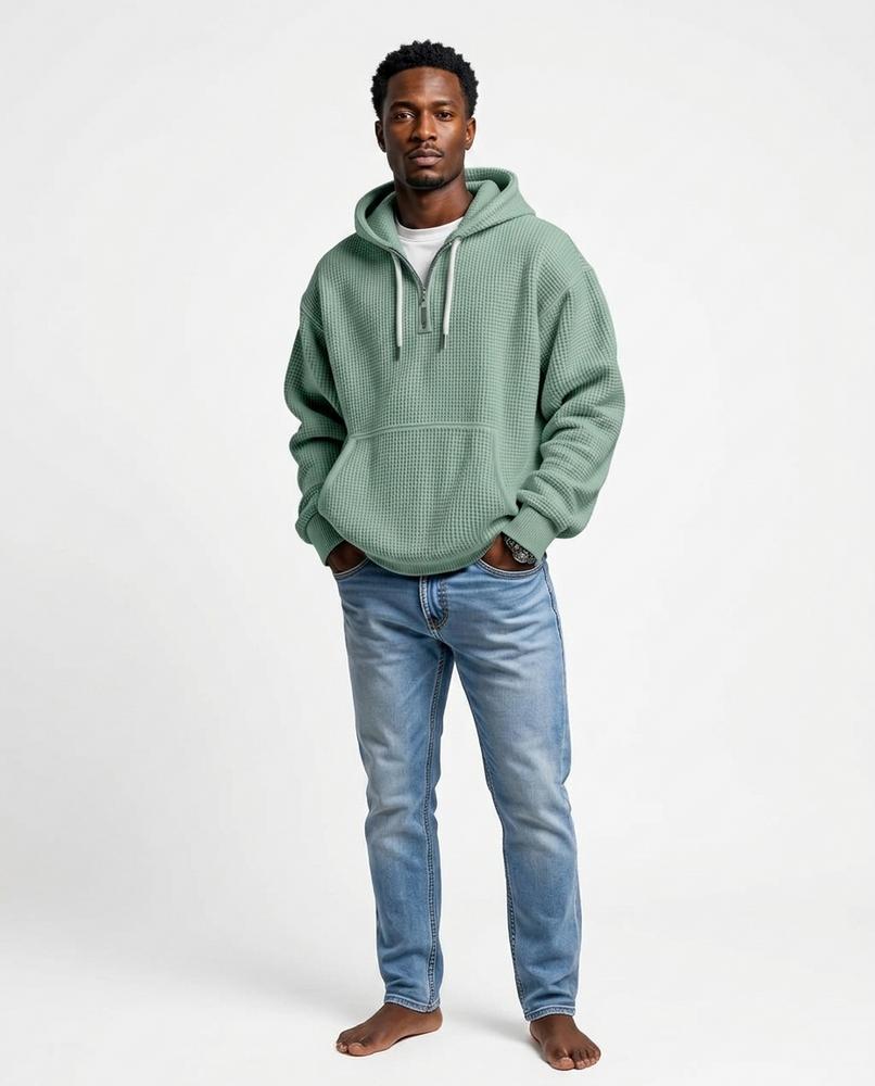 Cloppenburg Mode - Dutel | Strukturierter Waffelstrick Hoodie Herren