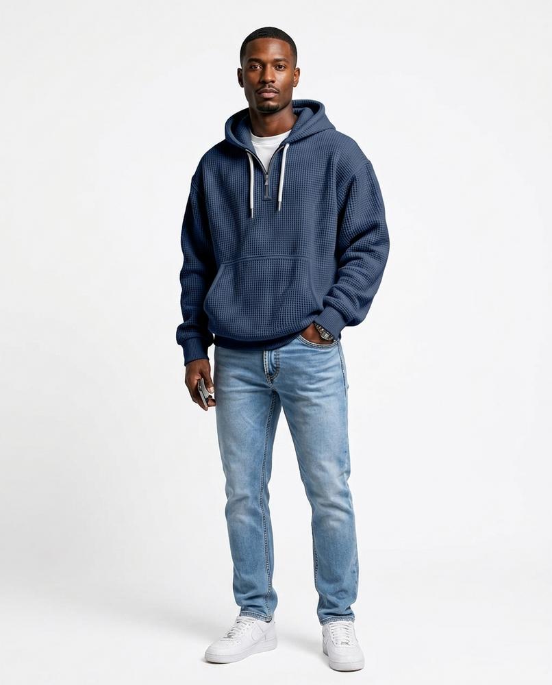 Cloppenburg Mode - Dutel | Strukturierter Waffelstrick Hoodie Herren