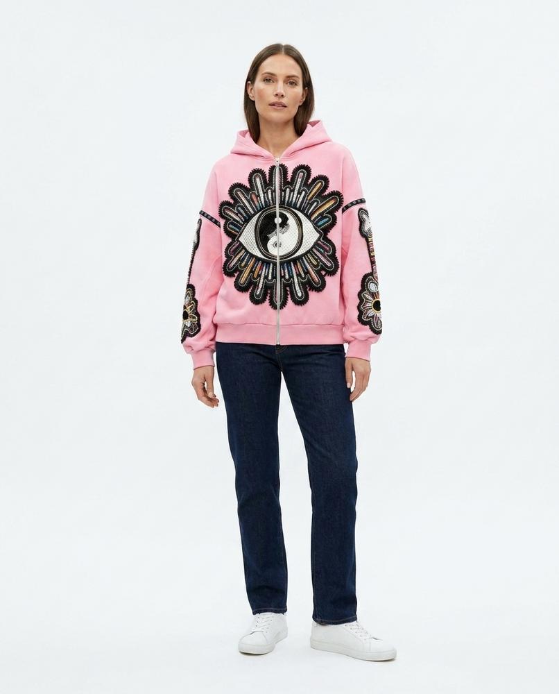 Cloppenburg Mode - Kapas | Appliziert Bestickt Hoodie Unisex
