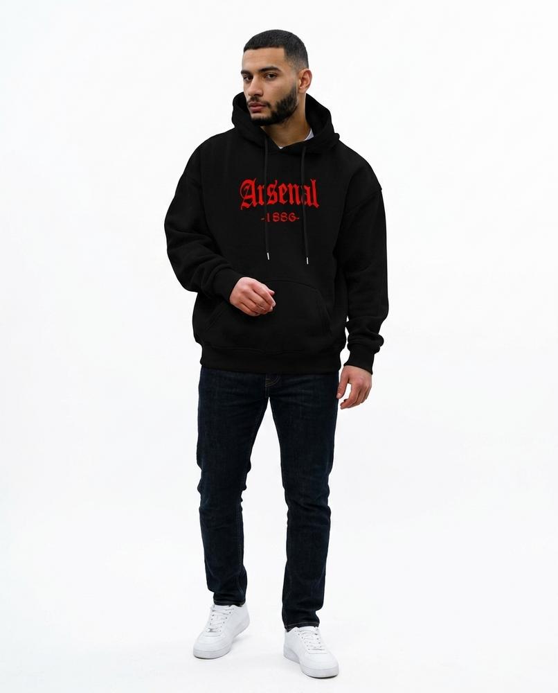 Cloppenburg Mode - Sevav | Bedruckter Locker Geschnittener Hoodie Unisex