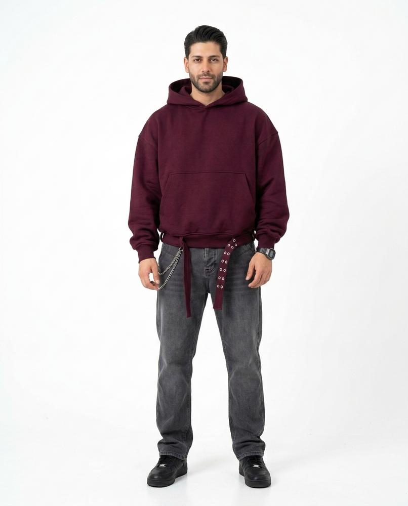 Cloppenburg Mode - Cisin | Locker Geschnittener Unifarbener Hoodie Unisex