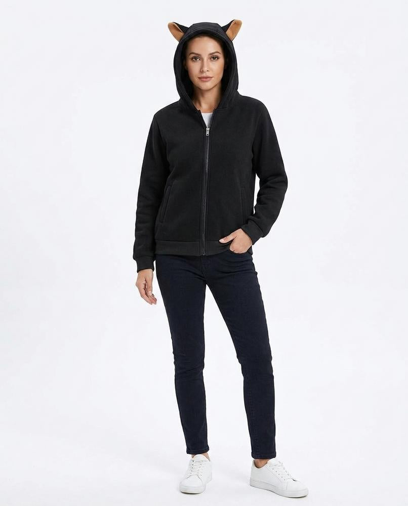 Cloppenburg Mode - Eonuv | Reißverschluss Ohren Hoodie Unisex