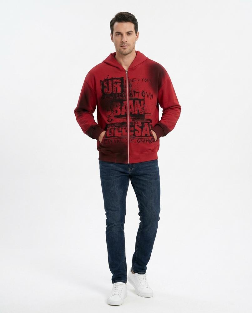 Cloppenburg Mode - Duvil | Bedruckter Gewaschener Hoodie Unisex