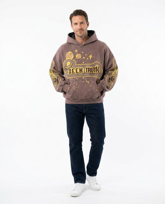 Cloppenburg Mode - Nusal | Oversize Print Hoodie Unisex