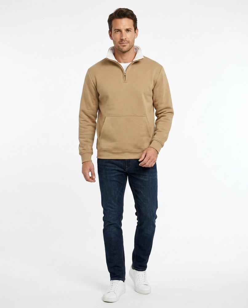 Cloppenburg Mode - Kedul | Troyerkragen Kängurutasche Sweatshirt Herren