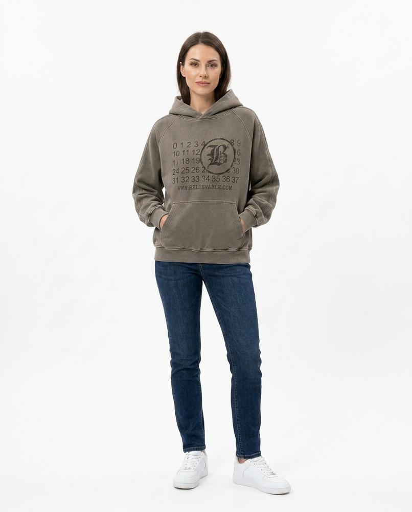Cloppenburg Mode - Dasom | Gewaschen Bedruckt Hoodie Unisex