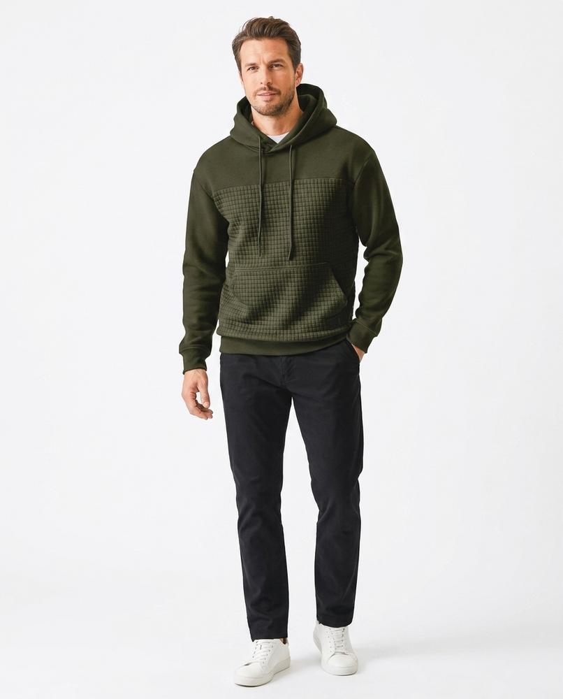 Cloppenburg Mode - Cagar | Gesteppt Zweigeteilt Hoodie Herren