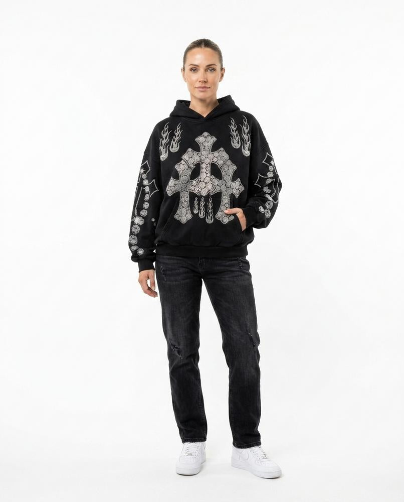 Cloppenburg Mode - Aukos | Verziert Oversized Hoodie Unisex