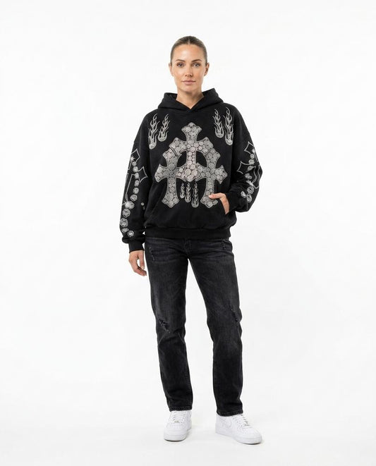 Cloppenburg Mode - Aukos | Verziert Oversized Hoodie Unisex