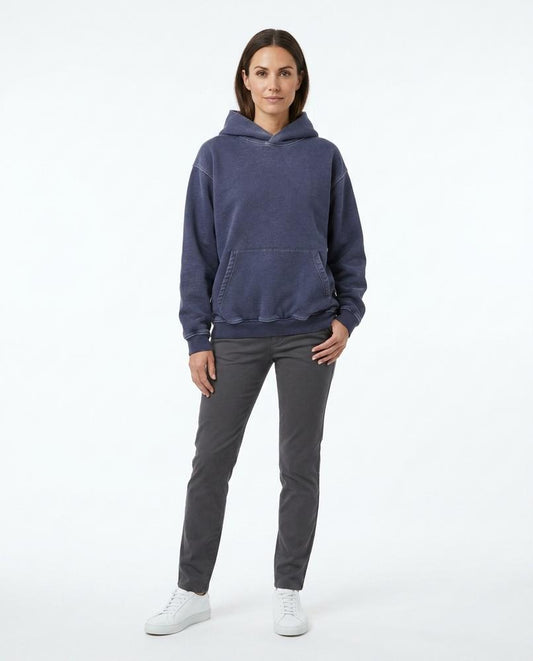 Cloppenburg Mode - Mihin | Verwaschen Langärmlig Hoodie Unisex