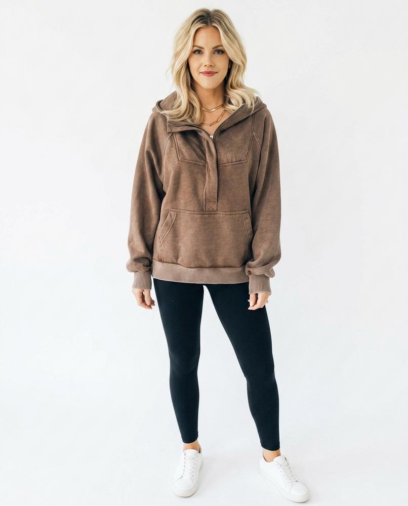 Cloppenburg Mode - Civus | Gewaschener Langärmeliger Hoodie Damen