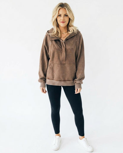 Cloppenburg Mode - Civus | Gewaschener Langärmeliger Hoodie Damen