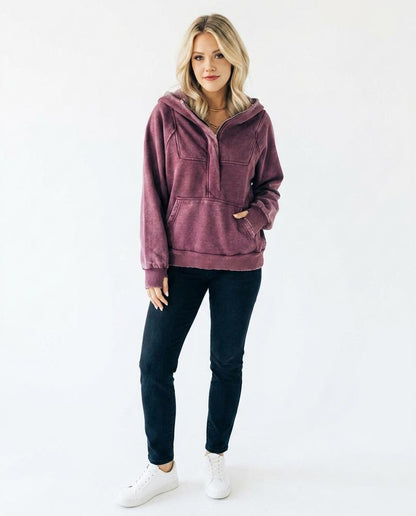 Cloppenburg Mode - Civus | Gewaschener Langärmeliger Hoodie Damen