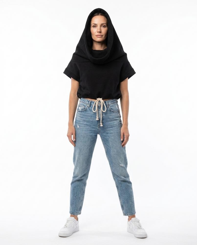 Cloppenburg Mode - Vekin | Bauchfreier Kurzärmliger Hoodie Damen