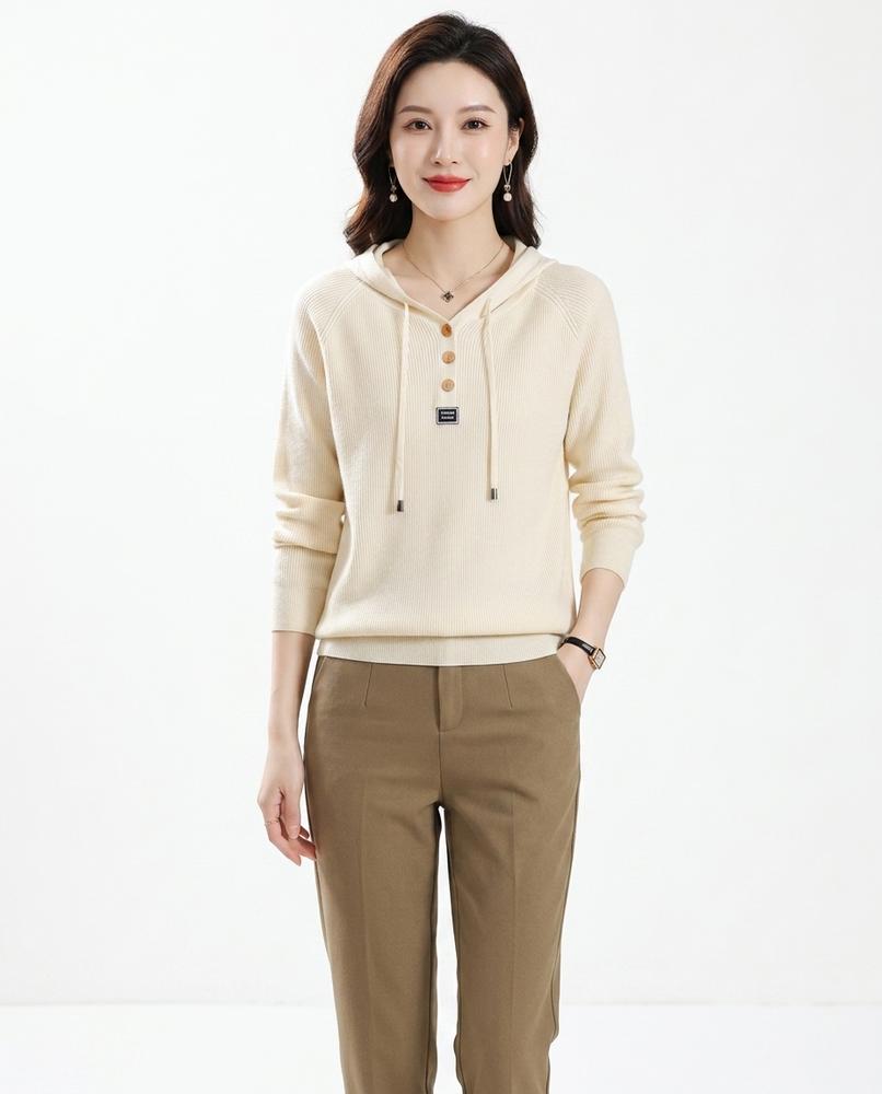 Cloppenburg Mode - Savak | Gerippt Feingestrickt Hoodie Damen