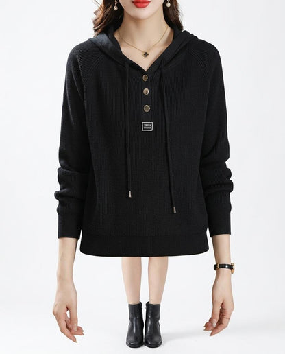 Cloppenburg Mode - Savak | Gerippt Feingestrickt Hoodie Damen