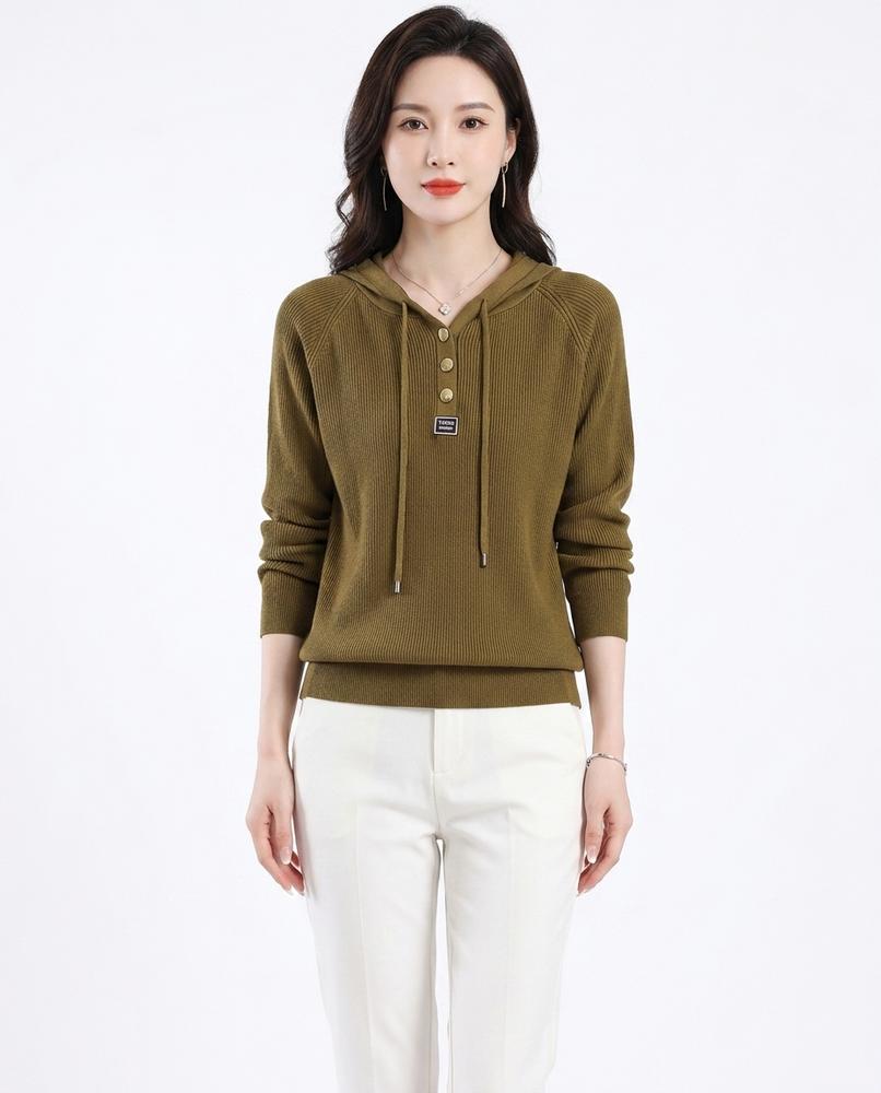 Cloppenburg Mode - Savak | Gerippt Feingestrickt Hoodie Damen